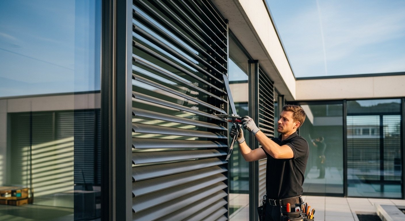 Volet bloqué Charleroi